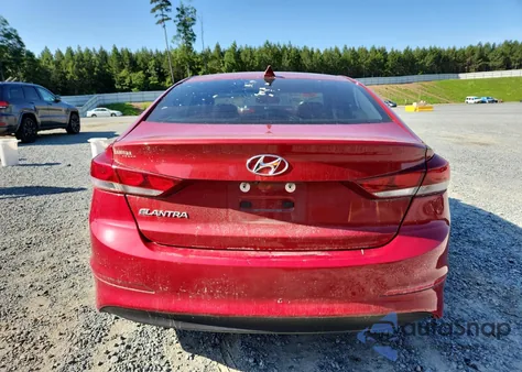 2017 Hyundai Elantra Se from USA, damaged, VIN KMHD84LF9HU300959